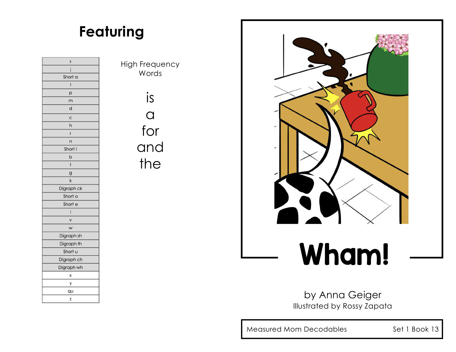 Decodable Book 20 - Wham